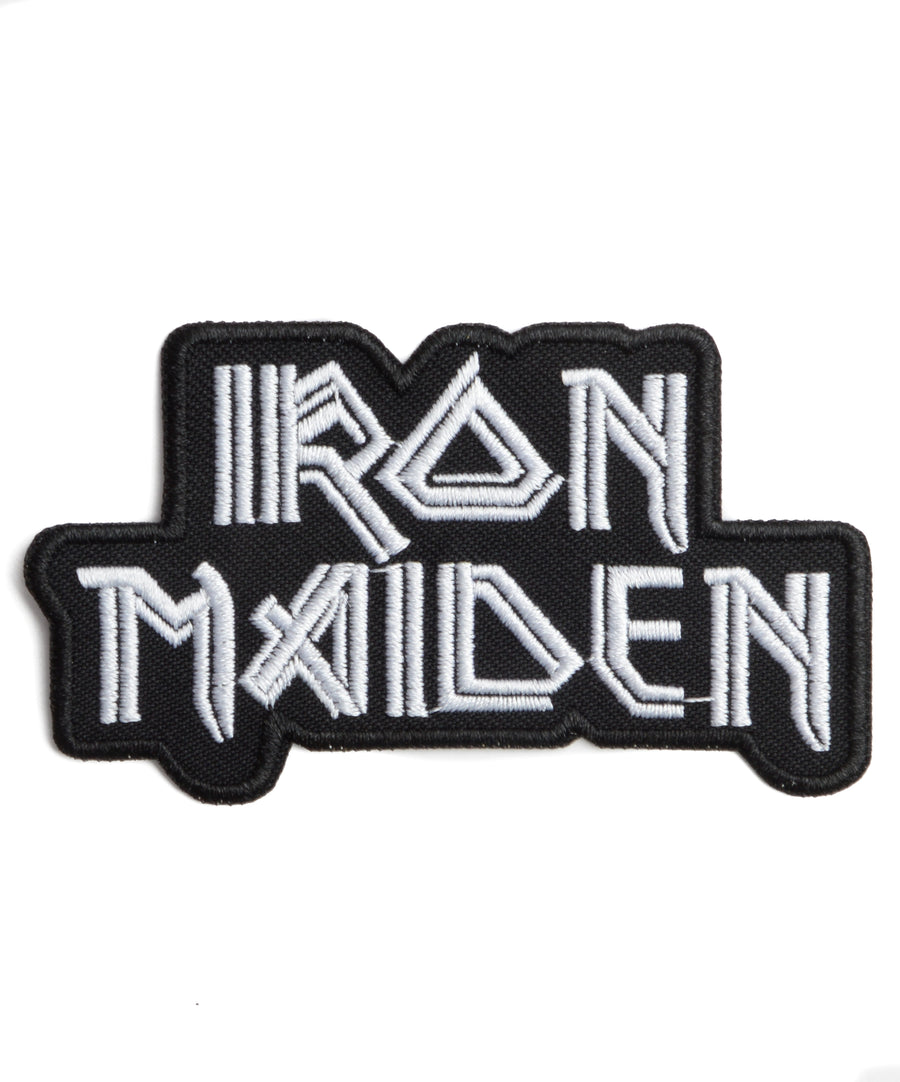 Iron Maiden mintás hímzett felvarró