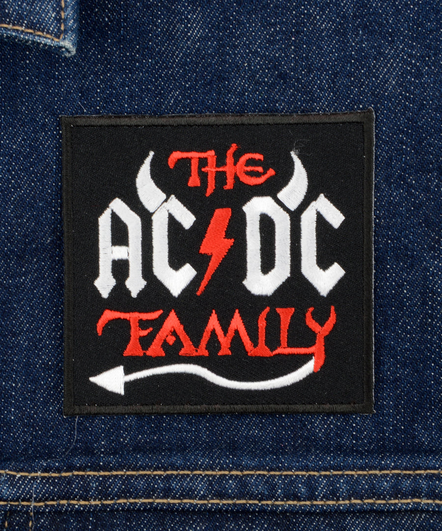 Felvarró - AC/DC Family