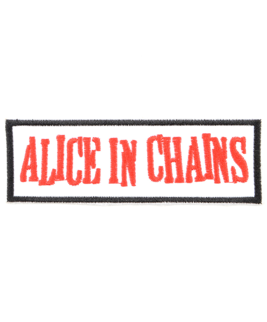 Alice in Chains mintás hímzett felvarró