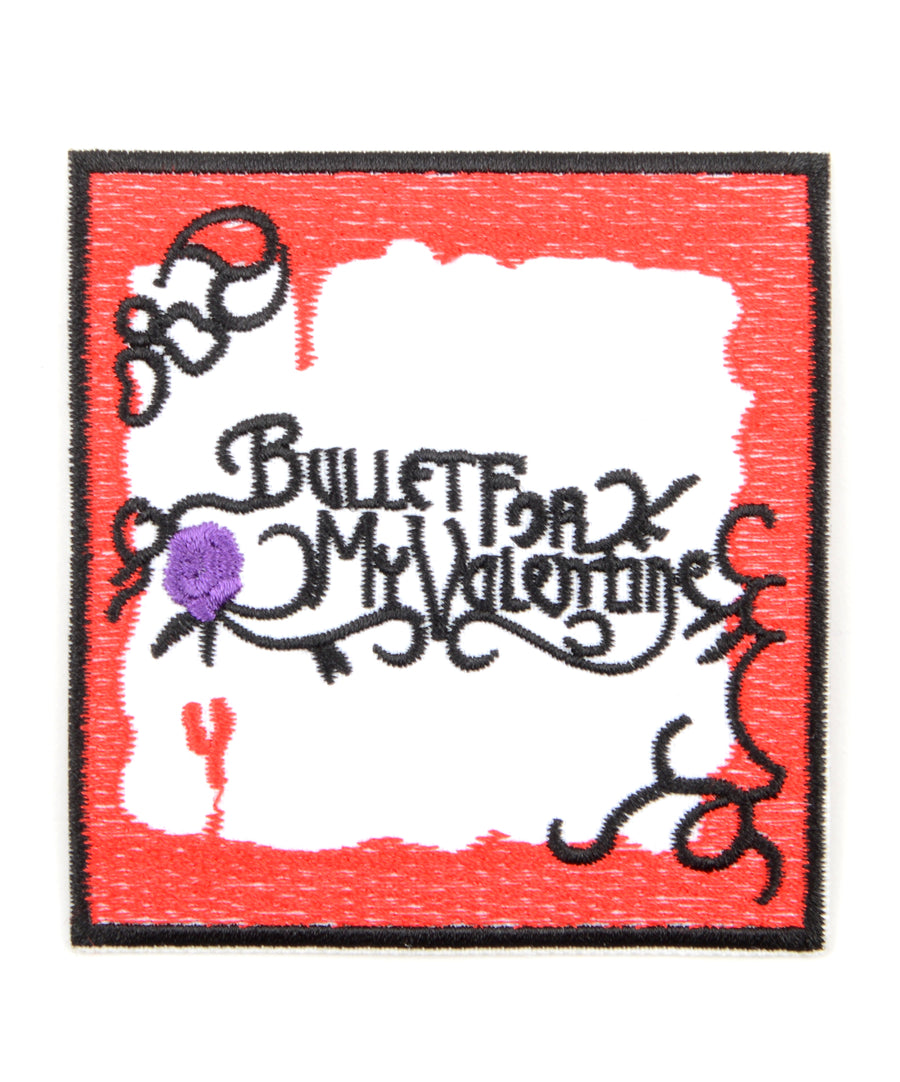 Bullet for My Valentine mintás hímzett felvarró