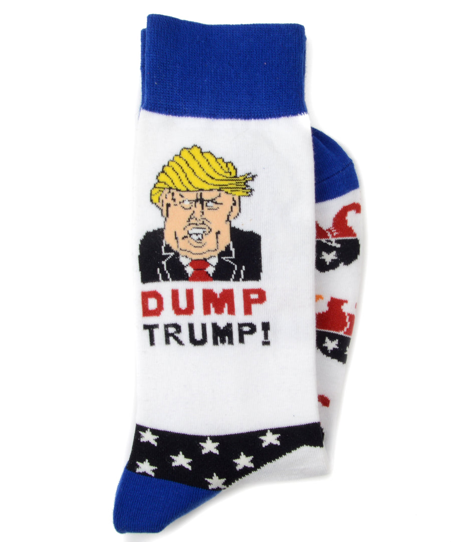 Dump Trump mintás zokni
